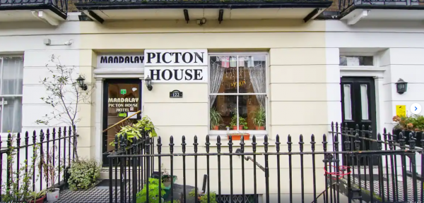 Mandalay Picton House Hotel London